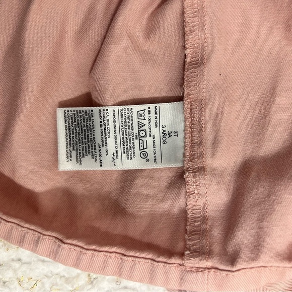 Long-Sleeve Tiered Button-Front Dress for Toddler Girls Size 3t - Picture 8 of 9